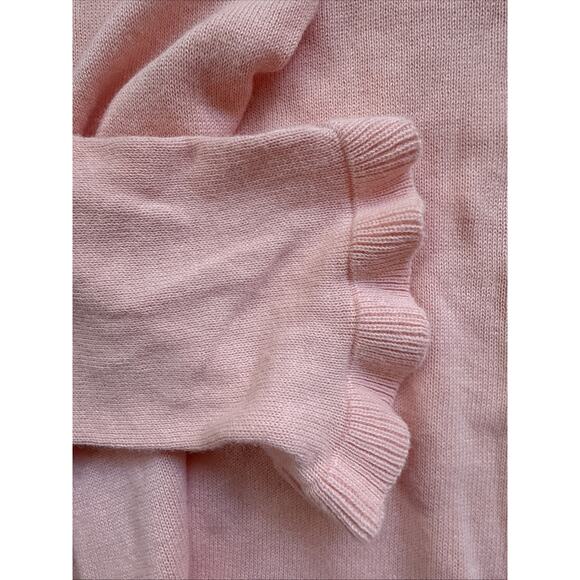 Vintage Hickory 220 Pink 2 Piece Sweater Set Women’s Size Large Soft Knit - Picture 5 of 10